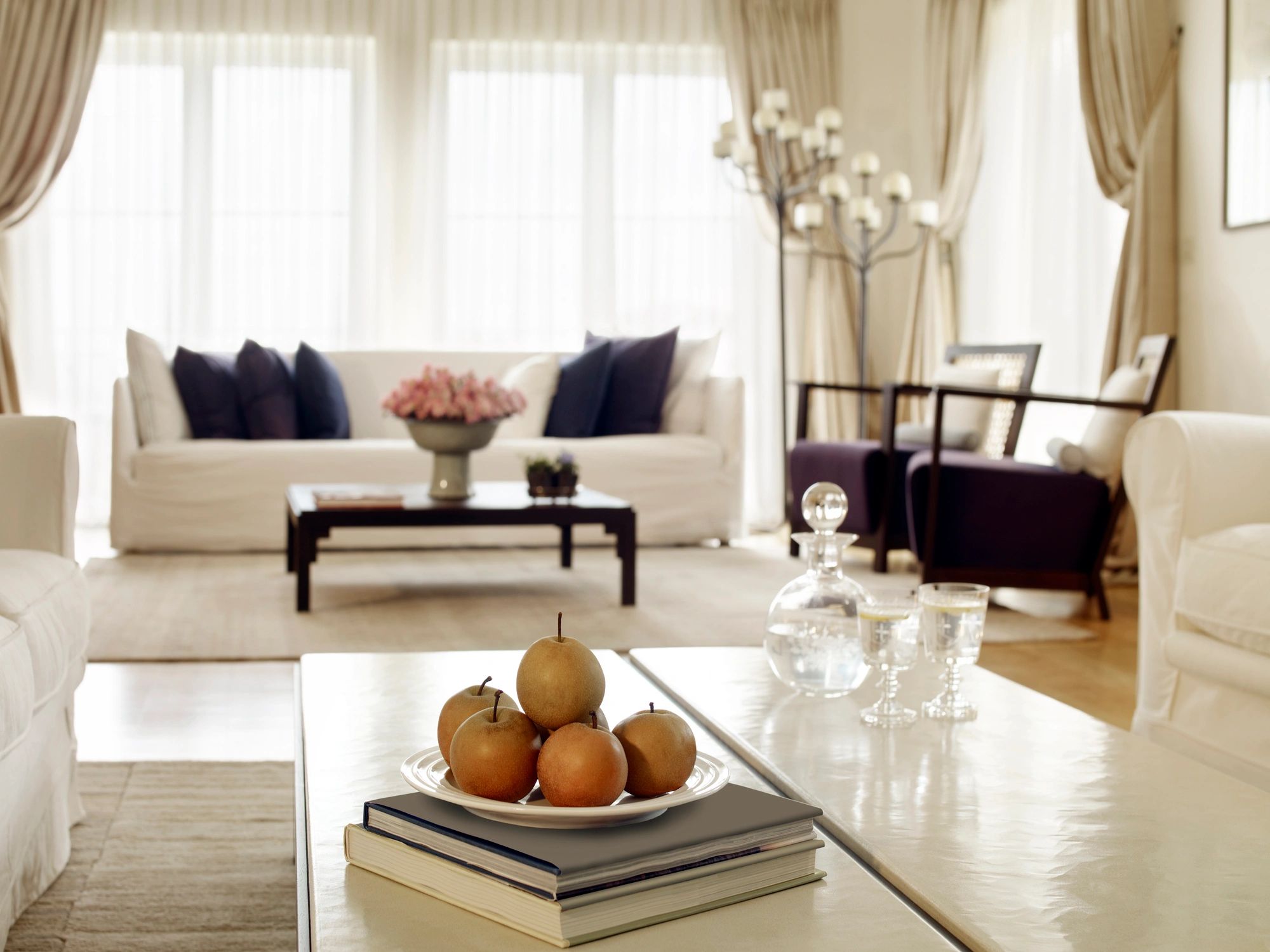 Modern living room representing show-ready interiors